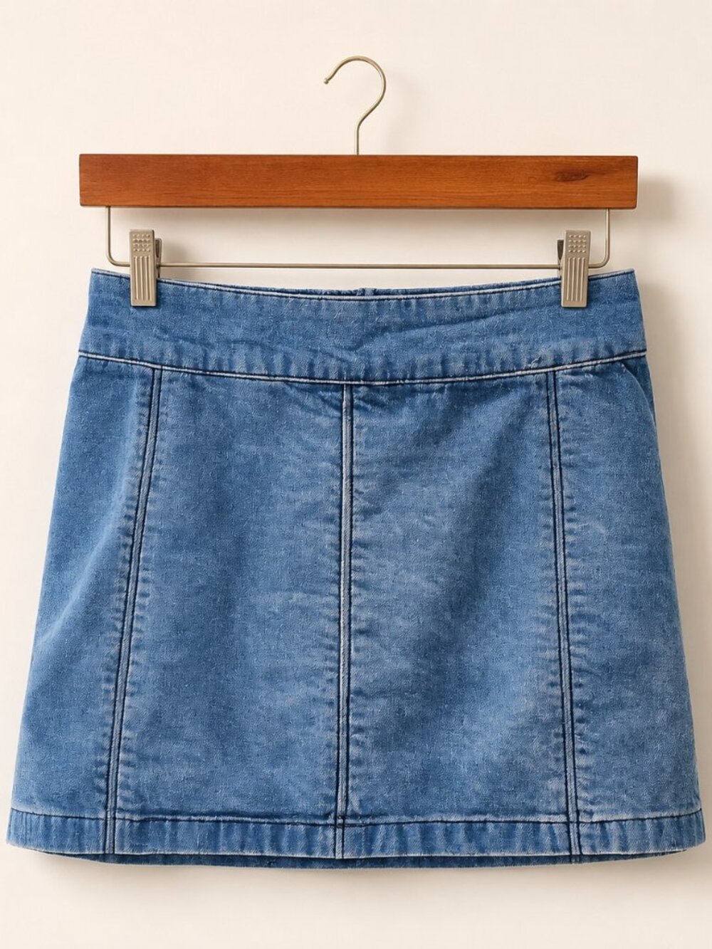 Free People Denim Mini Skirt Size 6